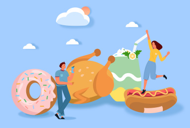 高热量食物与人