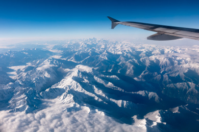 中国西藏贡嘎山