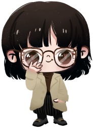 秋冬可爱甜酷女孩Q版