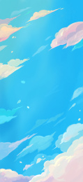 手绘晴空万里