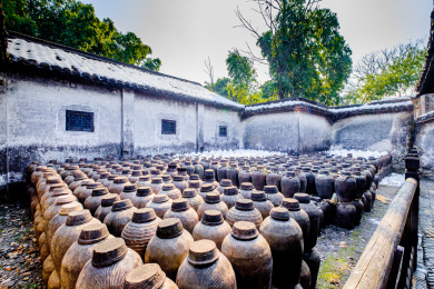 嘉兴乌镇东栅景区三白酒坊