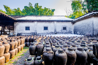 嘉兴乌镇东栅景区三白酒坊