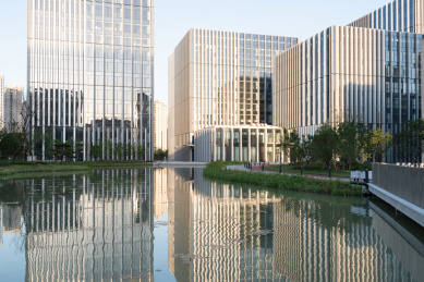 现代滨水城市建筑景观