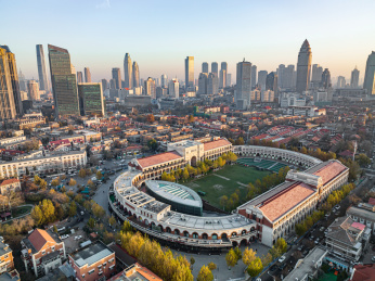 天津五大道民园体育场，五大道英式风情区