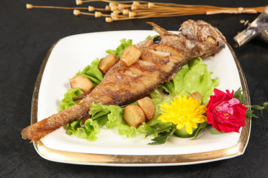 豆豉黄鱼