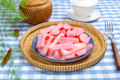 开胃泡菜腌萝卜甜