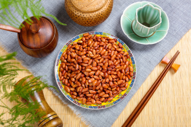 家常菜炒花生米