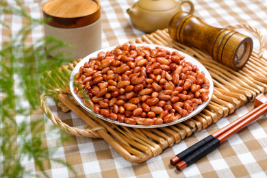 家常菜炒花生米