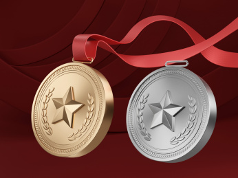 尊贵荣誉五角星奖牌勋章