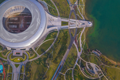 中国四川成都东安湖奥林匹克公园