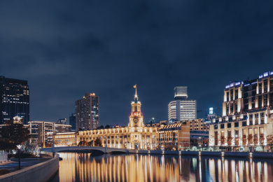 陆家嘴空气污染雾霾天