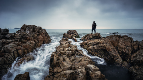 中国广东汕头南山湾