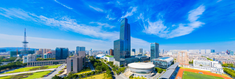 江苏省苏州市吴中区城市风光