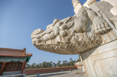 中国古建筑排水口装饰物