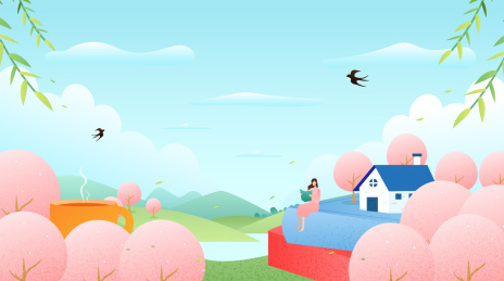 草地上阅读学习