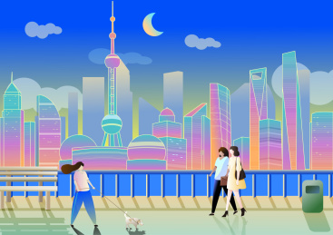 上海城市建筑群体像