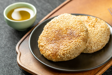 一盘芝麻烧饼