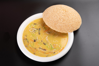 豆汤锅巴肚丝