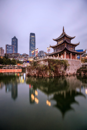 中国贵州贵阳甲秀楼
