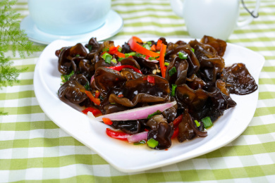 家常菜肴美食凉拌秋耳