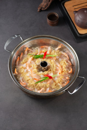 特色汽锅汉虾