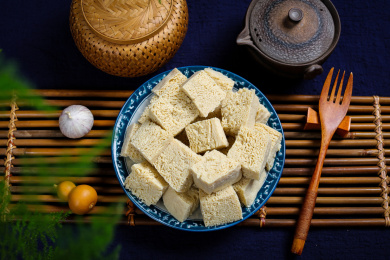 美味食材火锅菜冻豆腐
