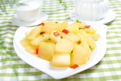 美味家常菜炒冬瓜