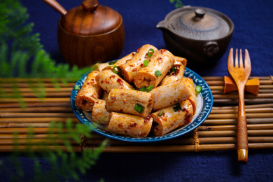 特色凉拌菜肴拌素豆肠