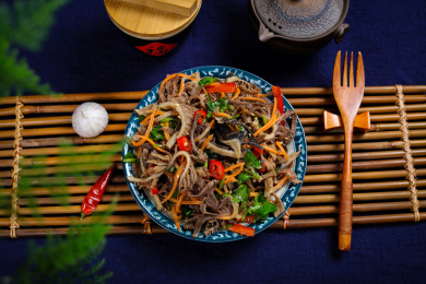 美味特色菜小炒毛肚丝