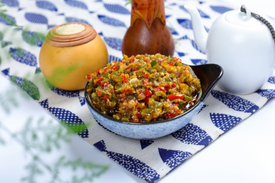 美味湖南小吃烧椒酱