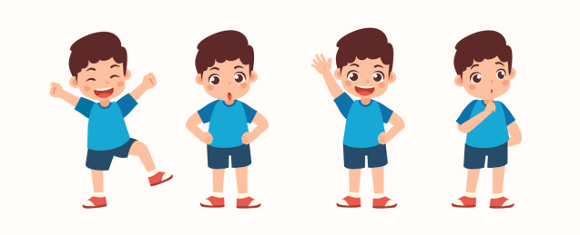 可爱小男孩人设