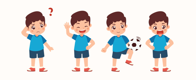 可爱小男孩人设