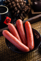 小香肠美食 热狗 小香肠