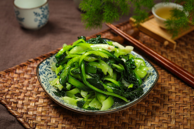 美食菜肴小炒生炒塔菜