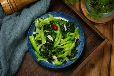 美食菜肴小炒生炒塔菜