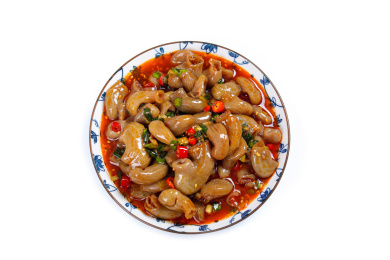 香辣美味特色菜凉拌鱼肚