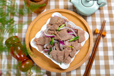 洋葱炒牛肉