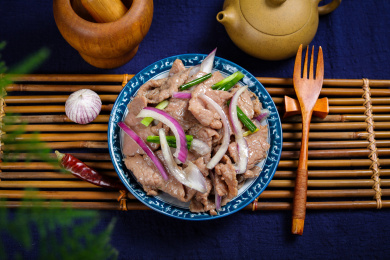 洋葱炒牛肉