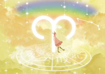 白羊座星座梦幻唯美星空壁纸