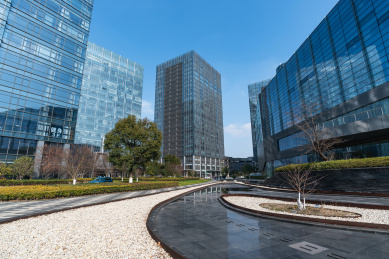 中国江苏省苏州市张家港国泰金融广场建筑