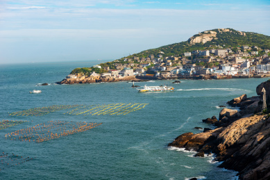 中国浙江舟山东极岛风光