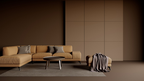 有沙发和茶几的客厅室内装修家居图