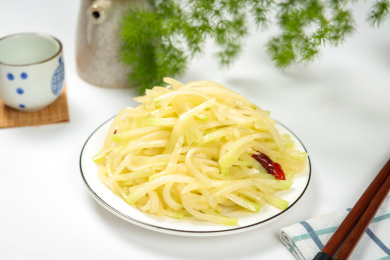 青炒苤蓝