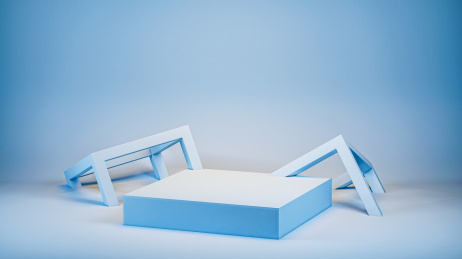 3d渲染展台背景图