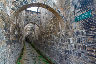 中国湖南益阳明清古巷