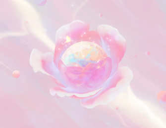 星球插画治愈壁纸