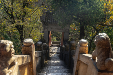 中国陕西省汉中市留坝县张良庙