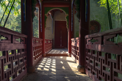 中国陕西省汉中市留坝县张良庙