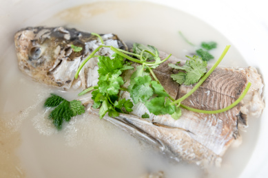 溧阳特色天目湖鱼头
