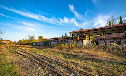 废弃的铁路铁道